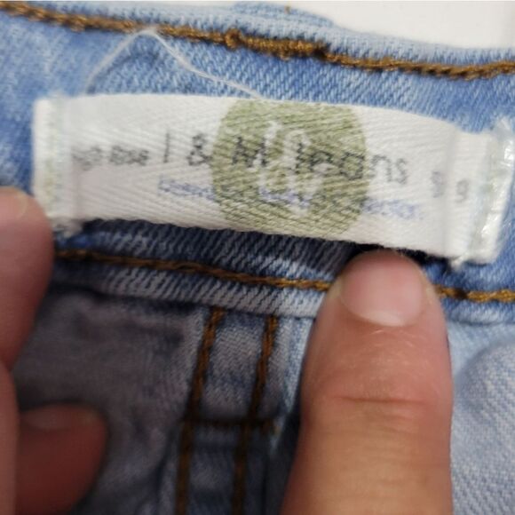 I&M cropped high waisted frayed jeans - Picture 12 of 12